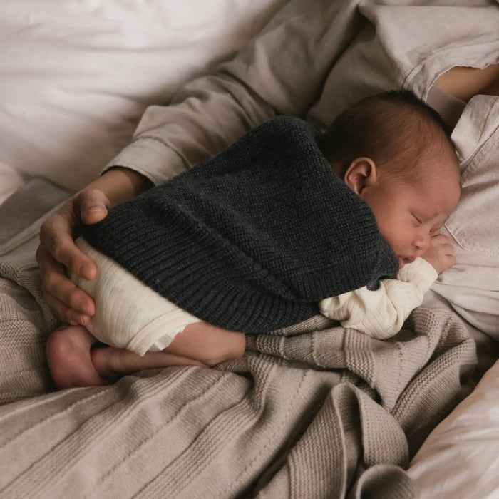 Gilet bébé en laine mérinos Harvey HVID