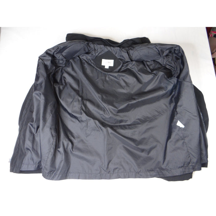 Giorgio Morandi Black Hooded Drawstring Parka Jacket Women's 1X4