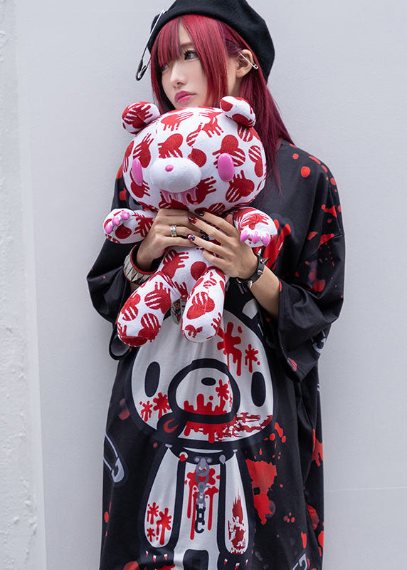ACDC Rag Gloomy Bear Dark Gloomy Oversized Tee — detail shot 4