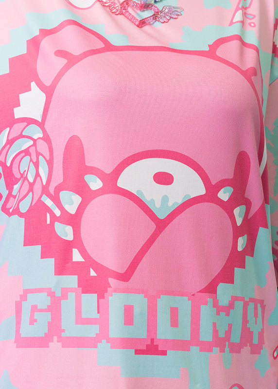 ACDC Rag Gloomy Bear x Sophie Powers Candy Oversized Tee — detail shot