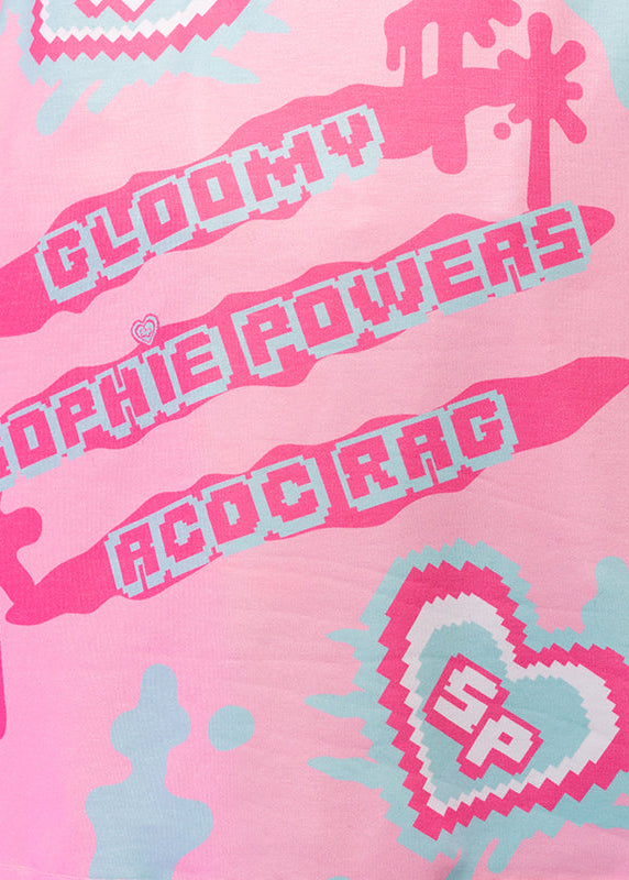 ACDC Rag Gloomy Bear x Sophie Powers Candy Oversized Tee — detail shot 3