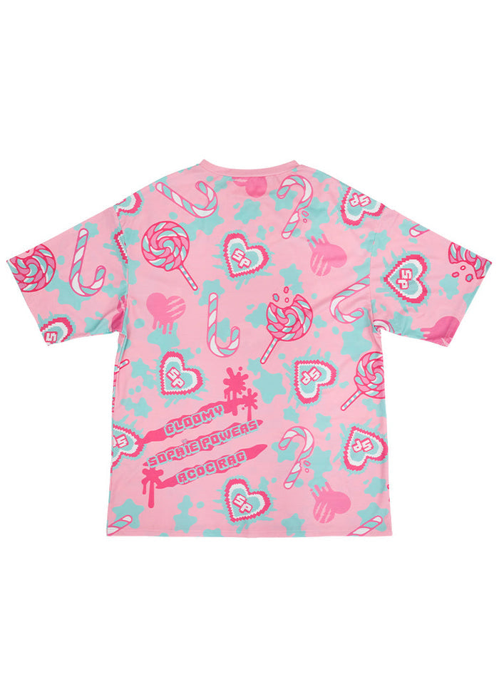 ACDC Rag Gloomy Bear x Sophie Powers Candy Oversized Tee — back view
