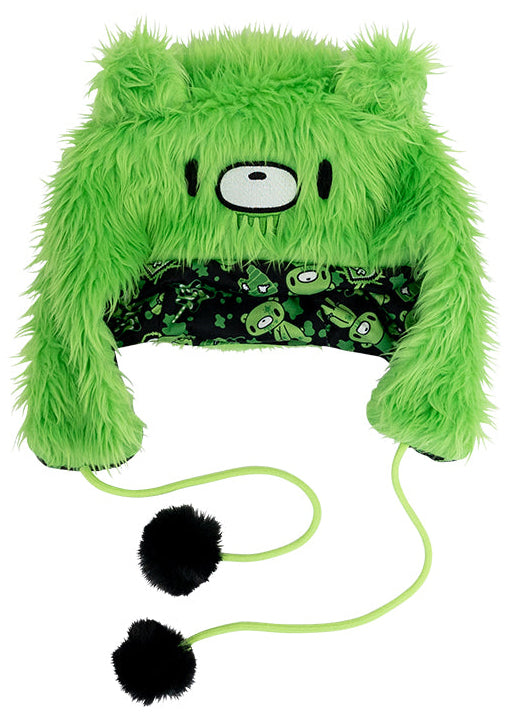 Gloomy Bear x Sophie Powers Jelly Green Faux Fur Hat