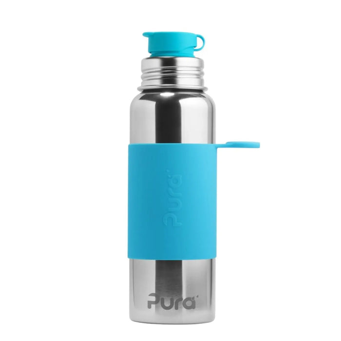 Gourde inox 850 ml Pura - Turquoise