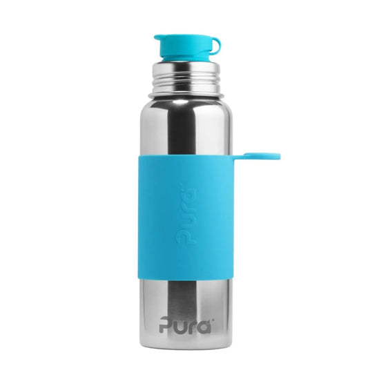Gourde inox 850 ml Pura - Turquoise