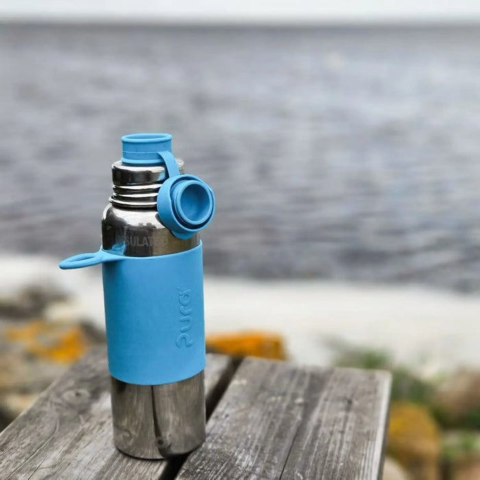 Gourde inox 850 ml Pura - Turquoise