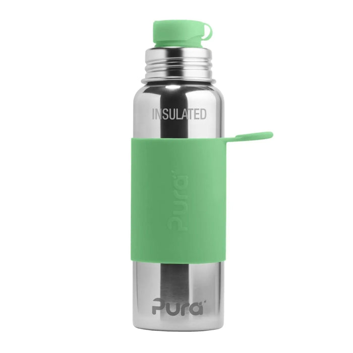 Gourde sport Inox isotherme 650ml Pura - Moss