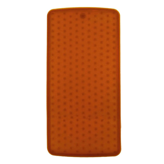 Grand tapis de bain en caoutchouc Hevea - Naturel