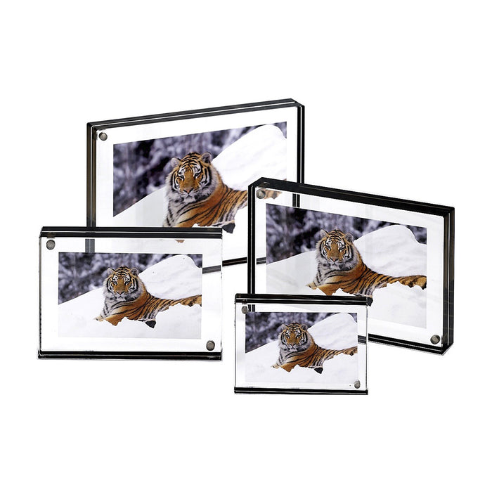 GRAPHITE EDGE MAGNET FRAME - 5" X 7"