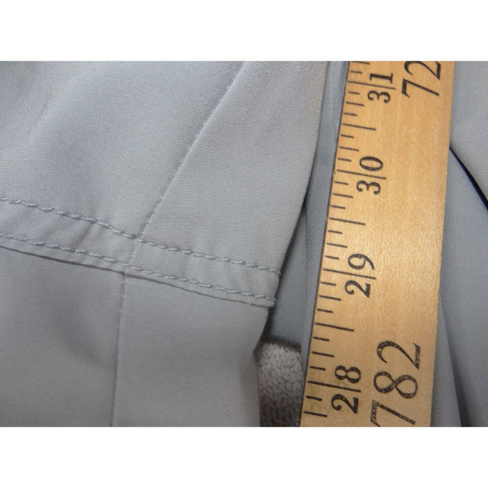 Gray Scrub Pants Elastic Drawstring Waist Cargo Pockets Medical Uniform3