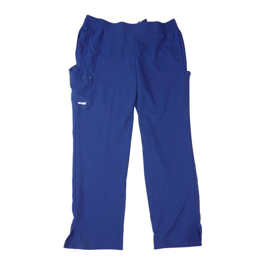 Greys Anatomy by Barco Evolve Stretch Scrub Pants XL Royal Blue Cargo0