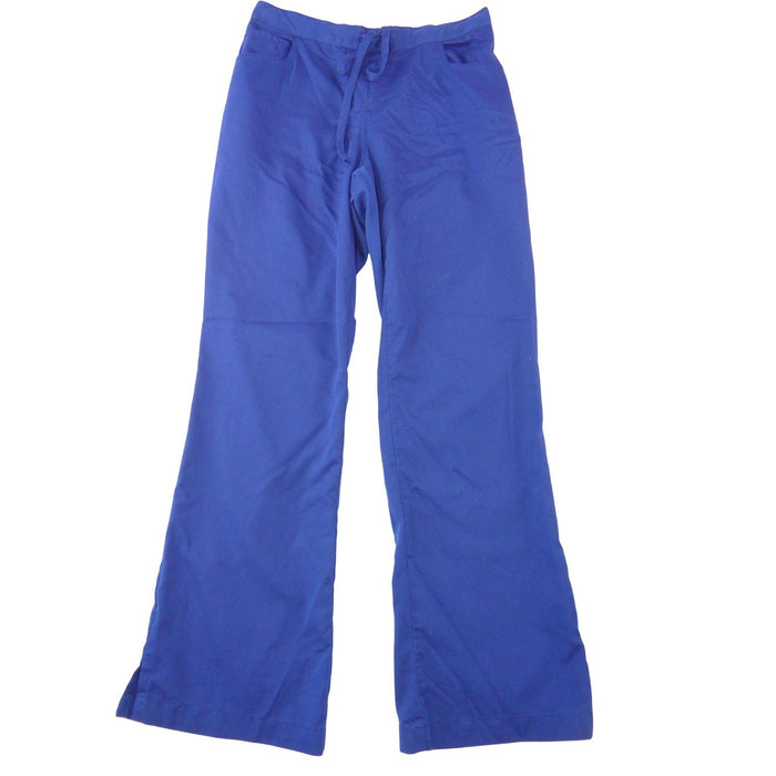 Greys Anatomy by Barco Royal Blue Scrub Pants Small Elastic Drawstring0