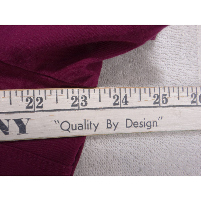 Greys Anatomy Signature by Barco Magenta V Neck Scrub Top Womens XL 34064