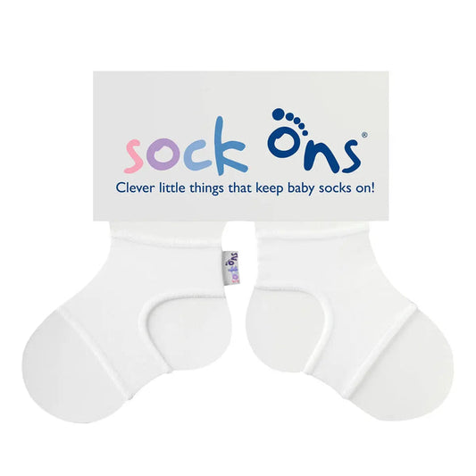 Guêtres magiques Sock Ons blanc - Lilinappy