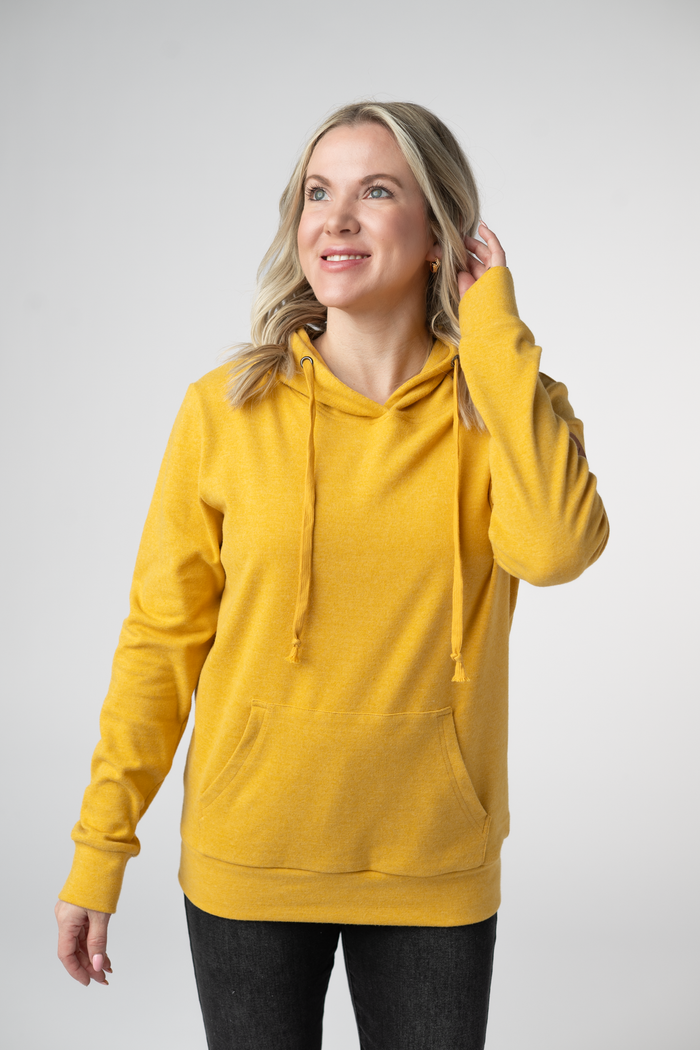 Hailey Hoodie - Mustard