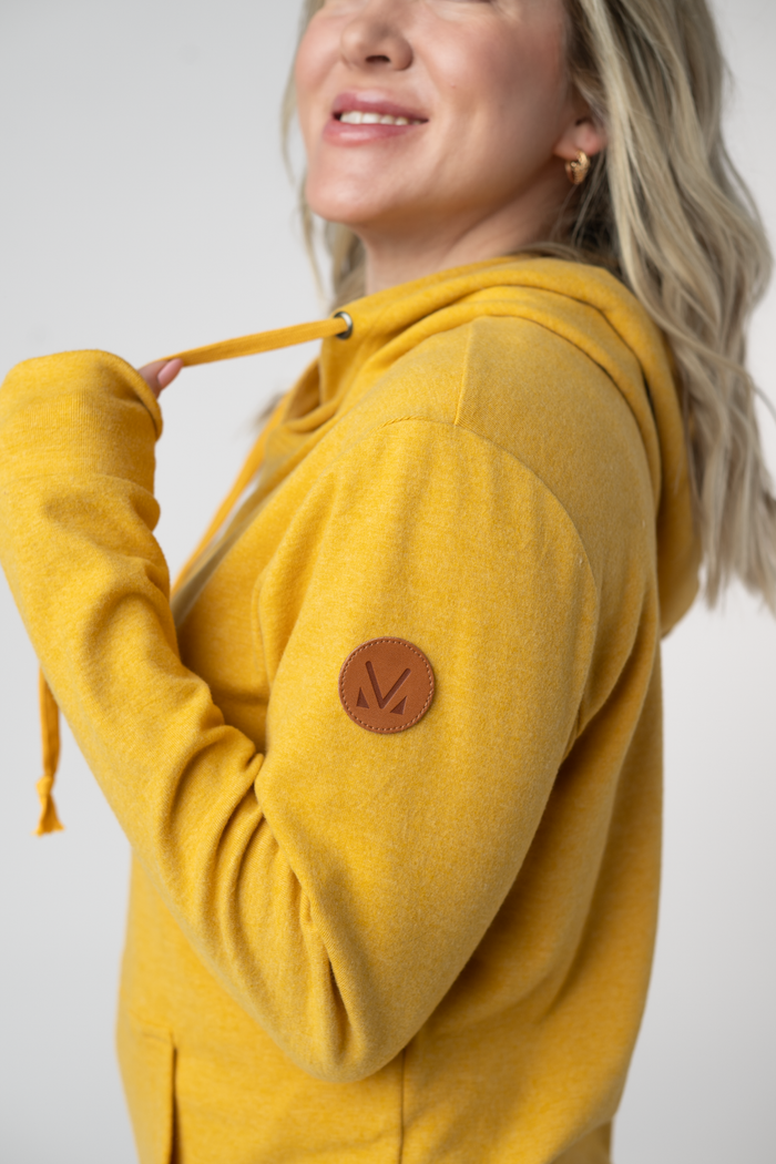 Hailey Hoodie - Mustard