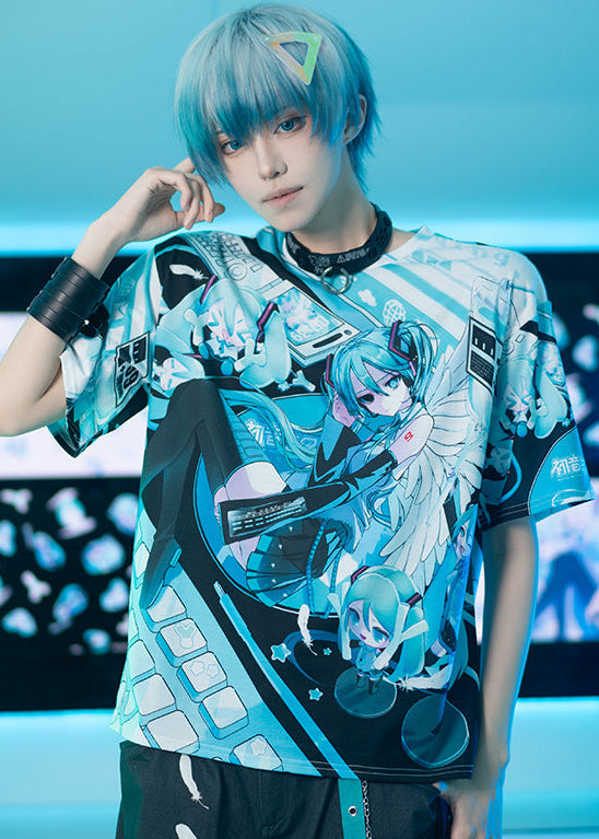 Hatsune Miku Forever Black Mint Tee
