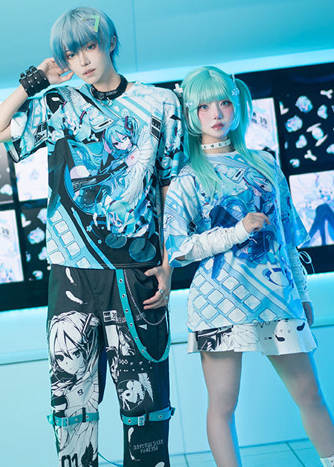 Hatsune Miku Forever Black Mint Tee