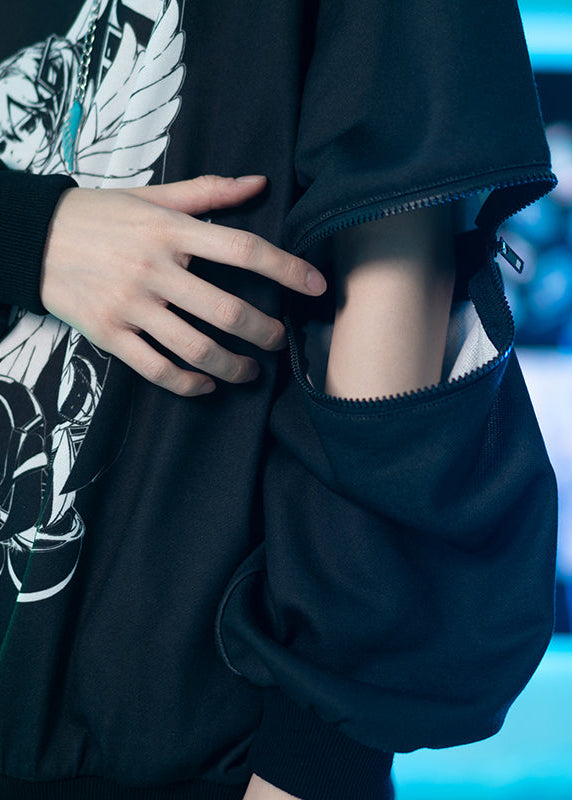 Hatsune Miku Forever Punk Oversized Hoodie