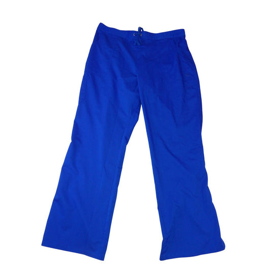 Healing Hands Purple Label Royal Blue Scrub Pants XL Drawstring Medical Uniform0