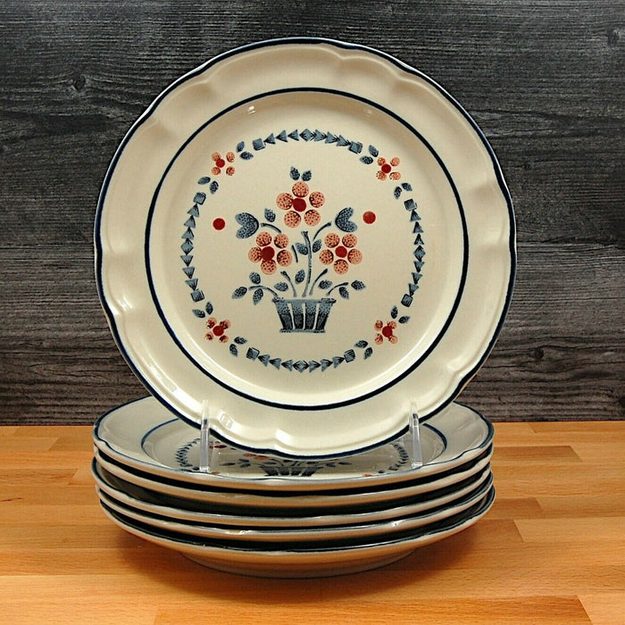 Hearthside Cumberland Brambleberry Set of 6 Salad Plates 7 3/4" (20cm)