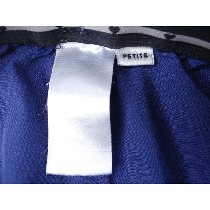 Heartsoul Petite Blue Scrub Pants Drawstring Waist Pockets Flare Leg1