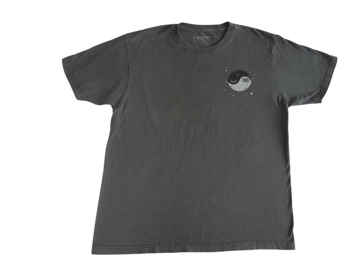 Heavily Meditated Yin Yang Graphic T Shirt   In Your Face Apparel1