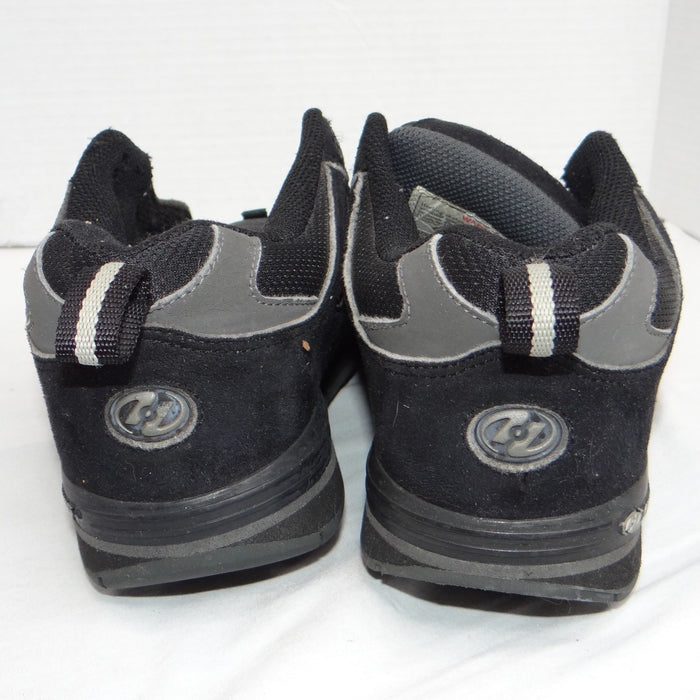 Heelys Youth Style 7097 Black Grey Skate Shoes with Wheels Size 5 Women   Read4