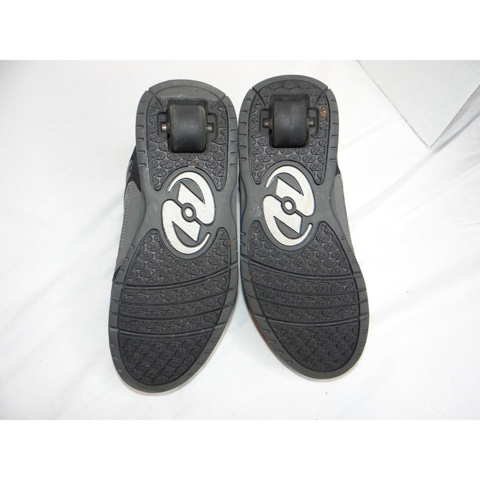Heelys Youth Style 7097 Black Grey Skate Shoes with Wheels Size 5 Women   Read6