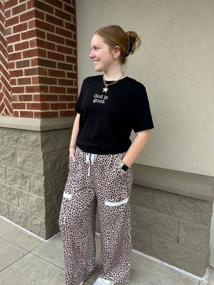 High Rise Wide Leg Pants