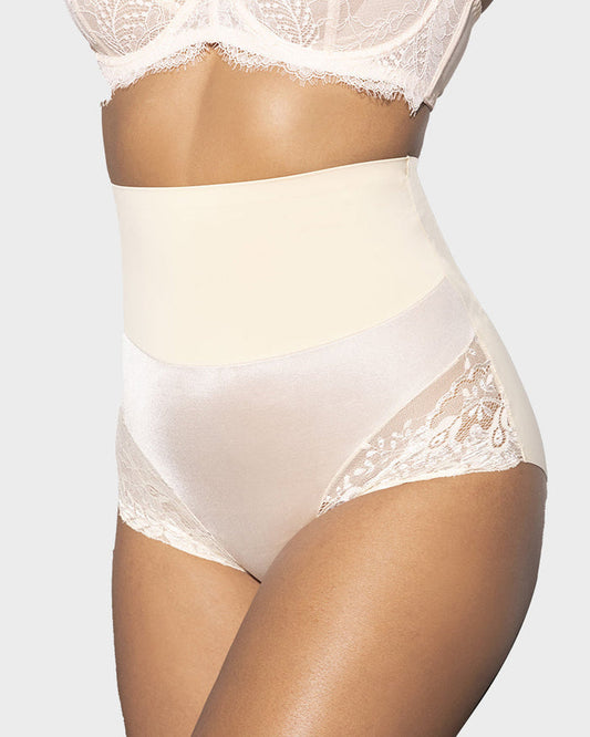 High-Waist Seamless Lace Shaping Panty (3 Pack)
