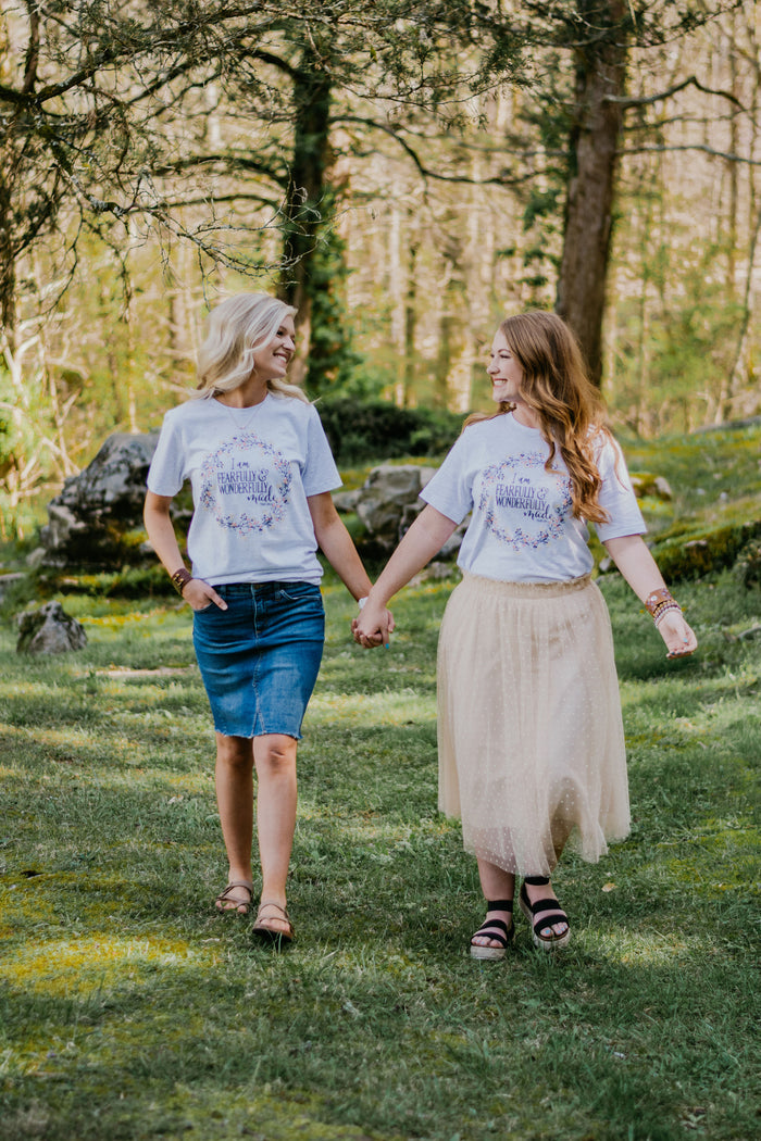 I am Fearfully & Wonderfully Made {Ash} - Adults & Littles