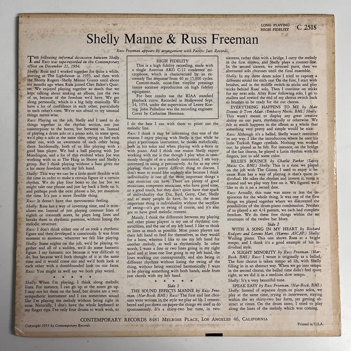 Shelly Manne & Russ Freeman (1955 10")