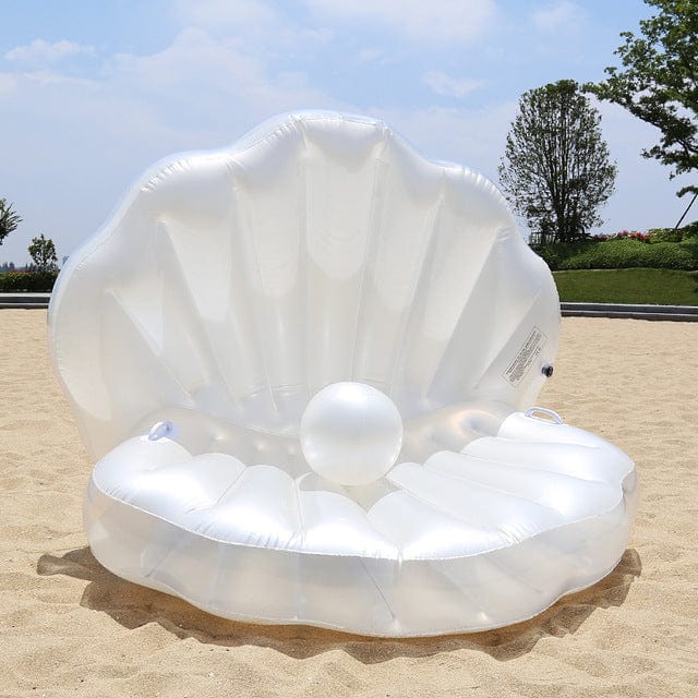 Gadget Gerbil Inflatable Oyster Shell Pool Float