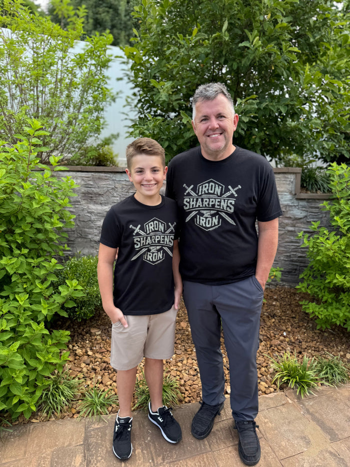 Iron Sharpens Iron {Men's Line} ~ Adults & Littles