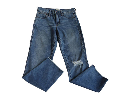 J.Crew Vintage Straight Jeans - Distressed Style0