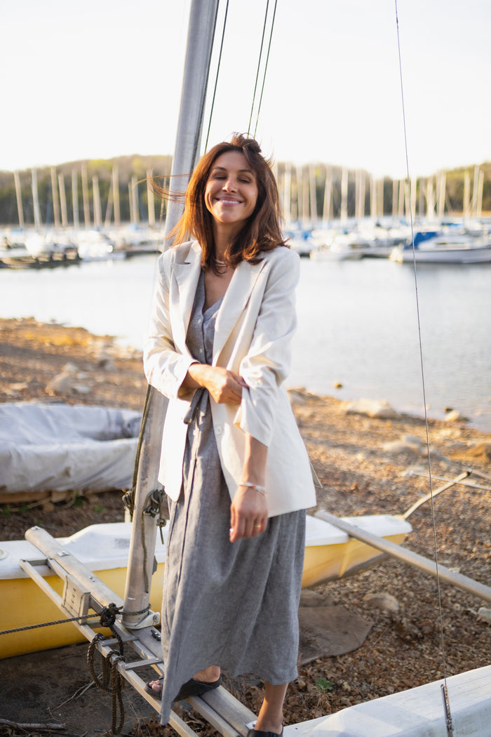 Jessica Linen Blazer