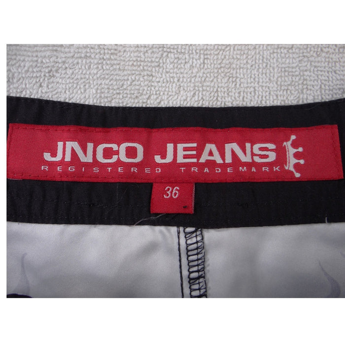 JNCO Jeans Mens Dragon Graphic Board Shorts Grey Black Y2K Skate Swim Trunks 361