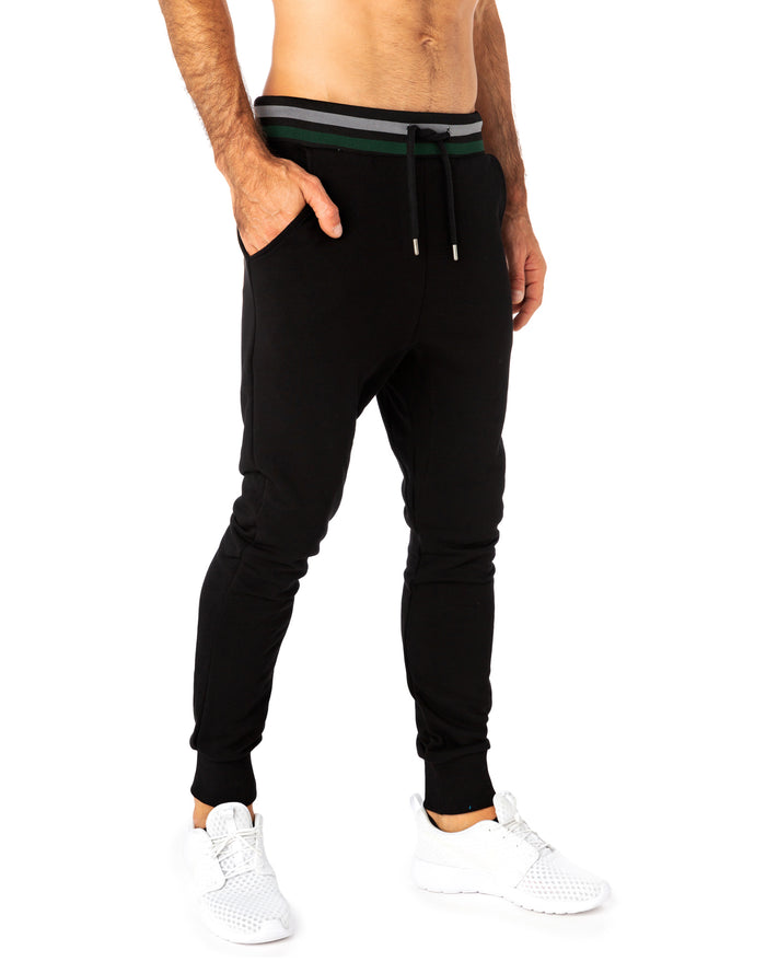 jogging loose black PULLIN en coton