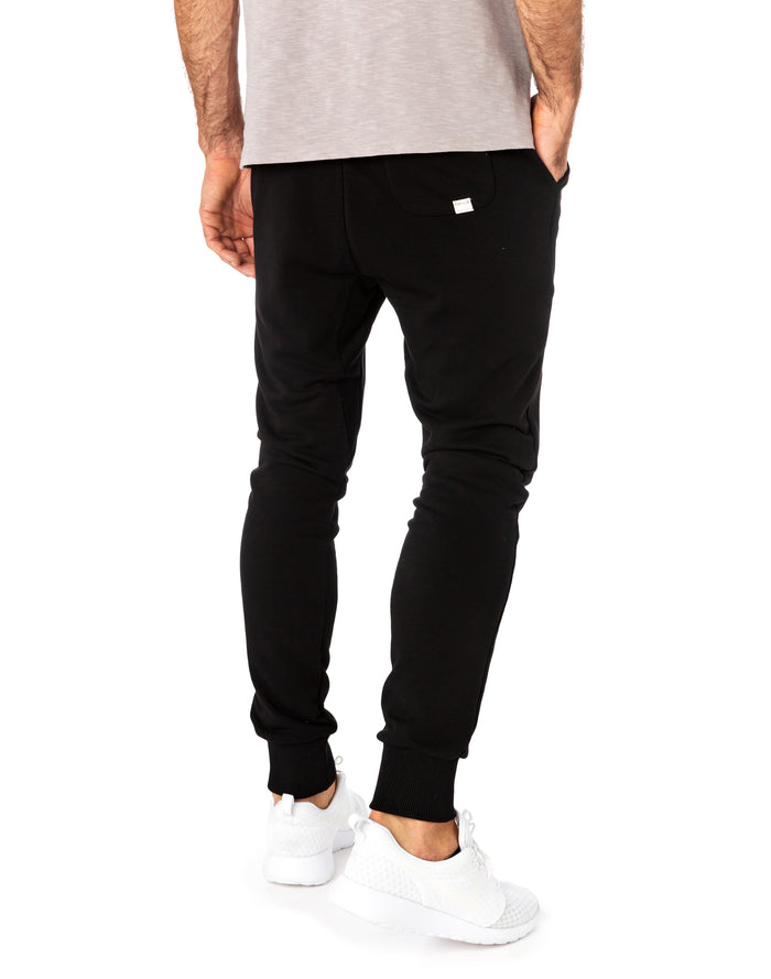 jogging loose black PULLIN en coton