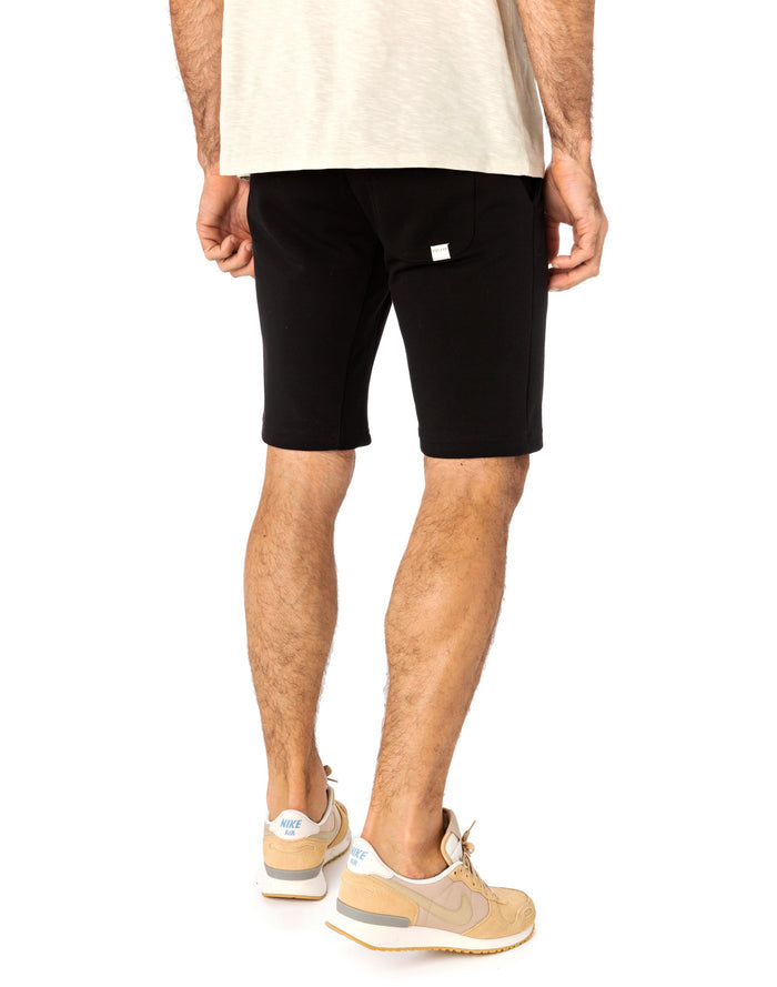 jogging short black PULLIN en coton
