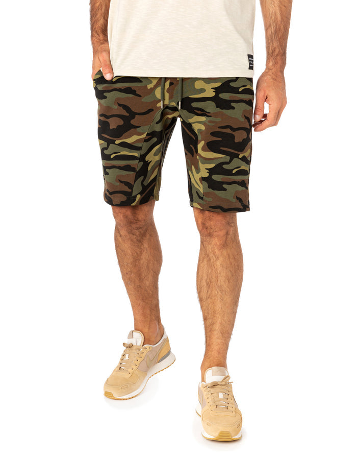 jogging short camo PULLIN en coton