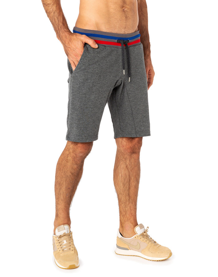 jogging short darkgrey PULLIN en coton