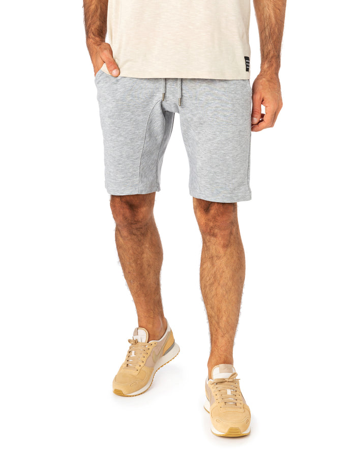 jogging short greyheather PULLIN en coton