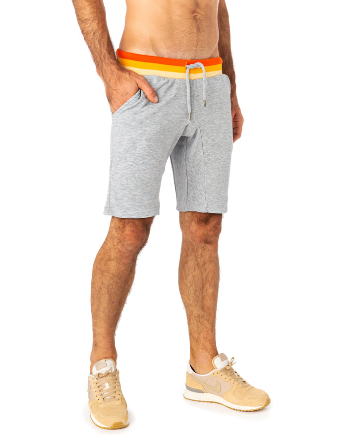 jogging short greyheather PULLIN en coton