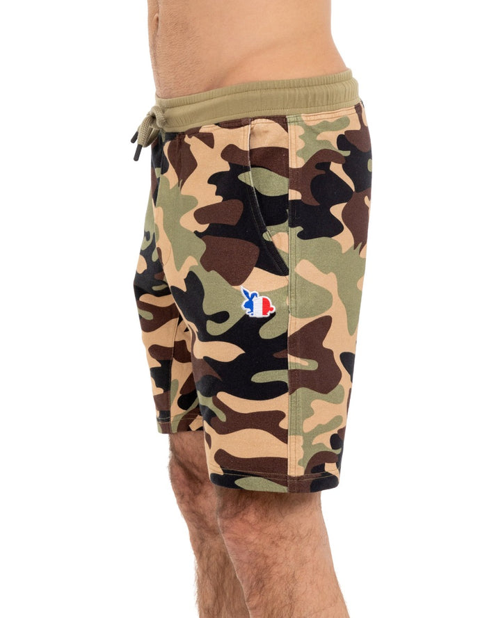 jogging short homme camo PULLIN en coton