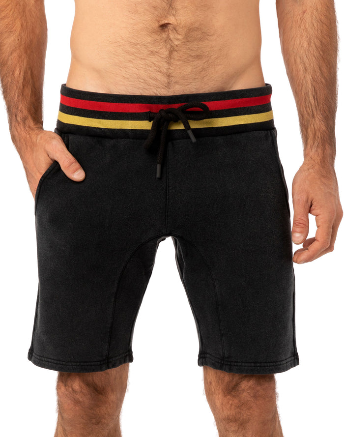jogging short homme dark PULLIN en coton