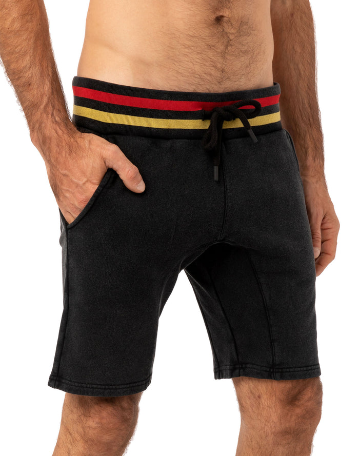 jogging short homme dark PULLIN en coton