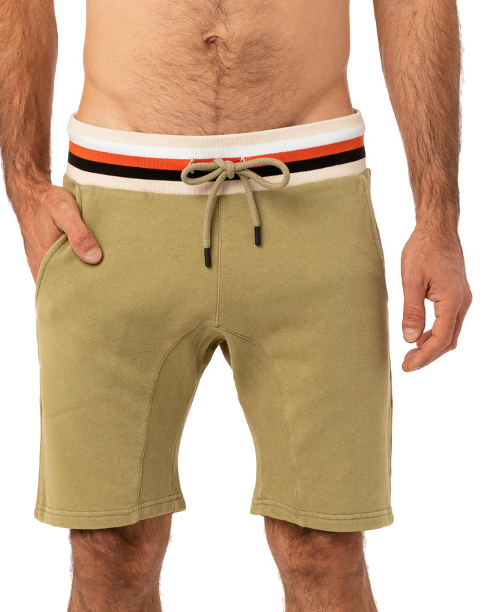 jogging short homme herb PULLIN en coton