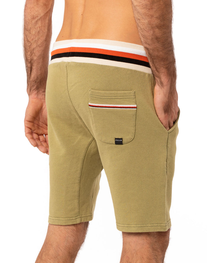 jogging short homme herb PULLIN en coton